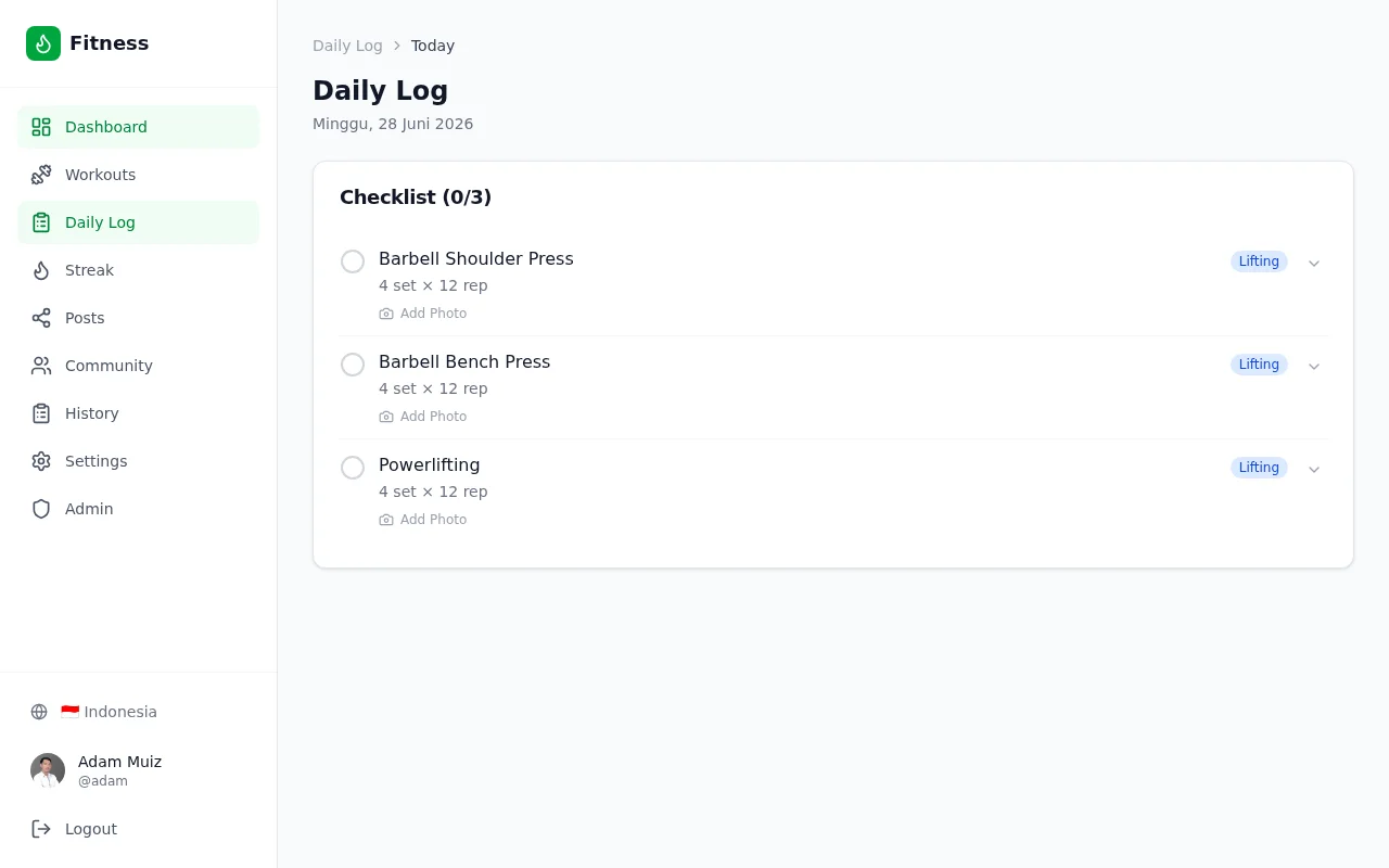 Daily Log